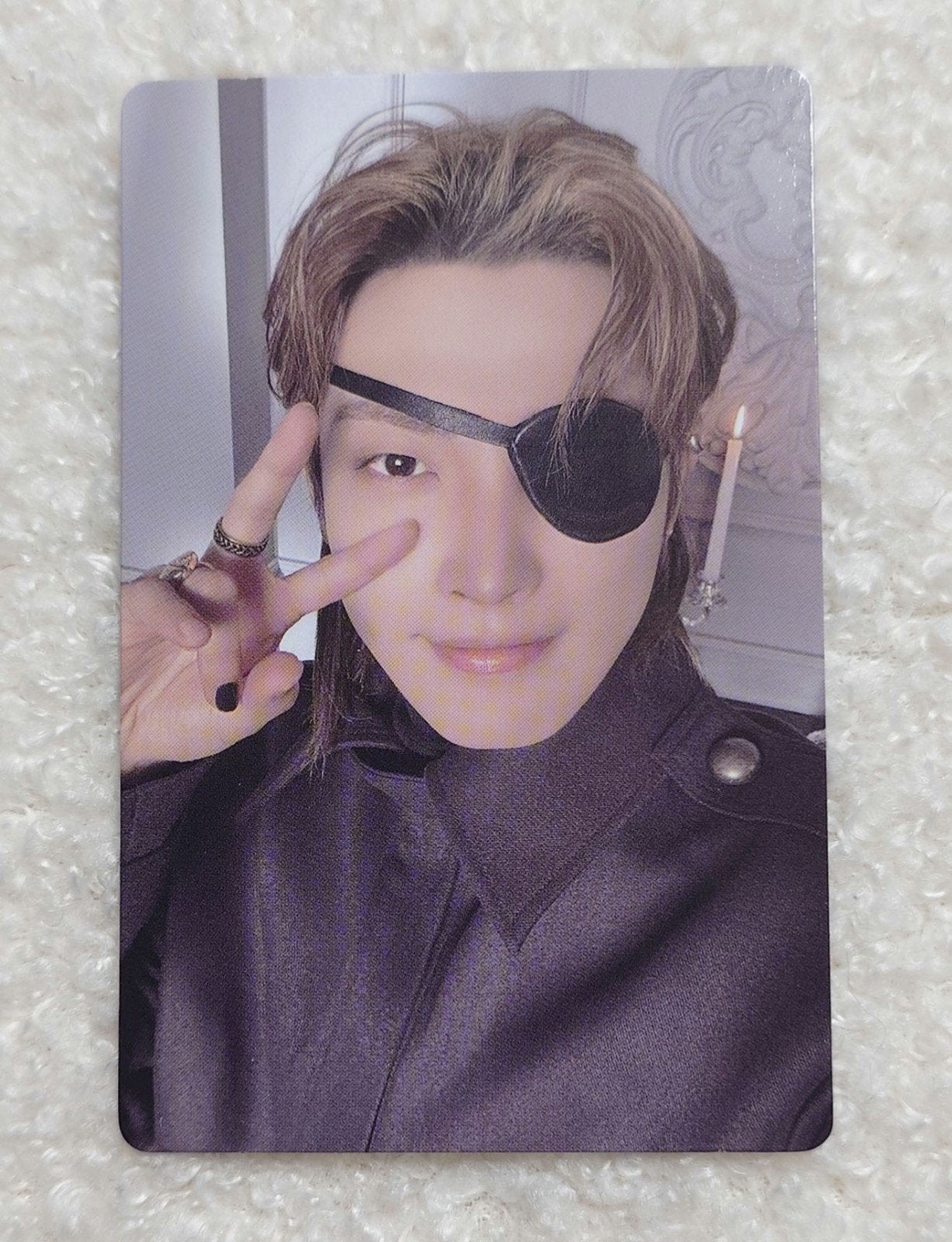 Ateez golden hour part 4 poca photocard hongjoong, Ophalen of Verzenden, Zo goed als nieuw, Foto of Kaart