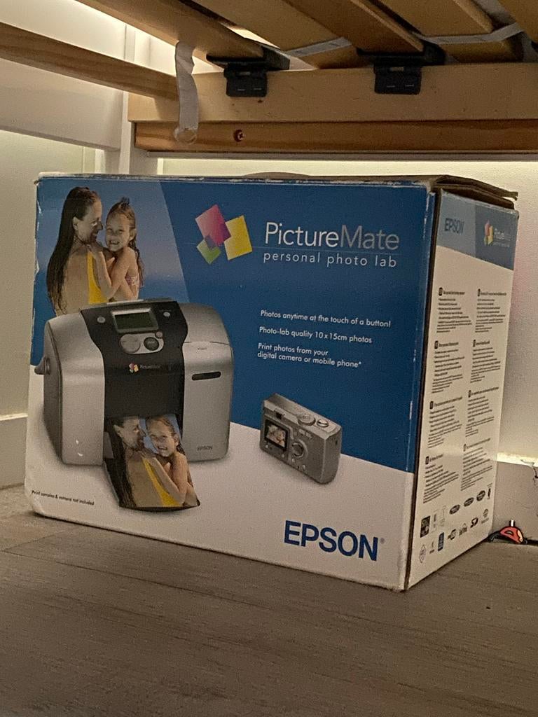 Epson PictureMate Personal Photo Lab Fotoprinter, Computers en Software, Printers, Gebruikt, Fotoprinter, Inkjetprinter, Kleur printen