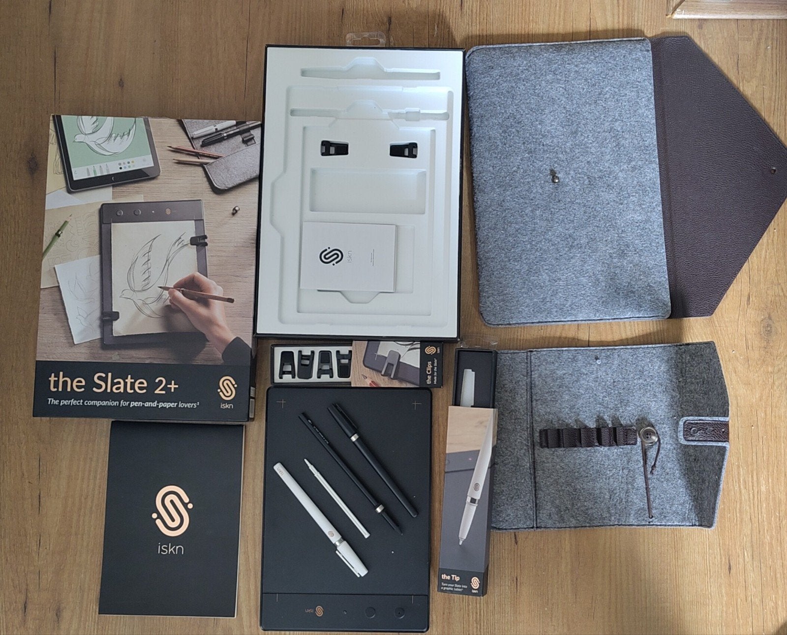 ISKN The Slate 2+ Tekentablet - Digitaal Tekenen op Papier, Computers en Software, Tekentablets, Zo goed als nieuw, Ophalen of Verzenden