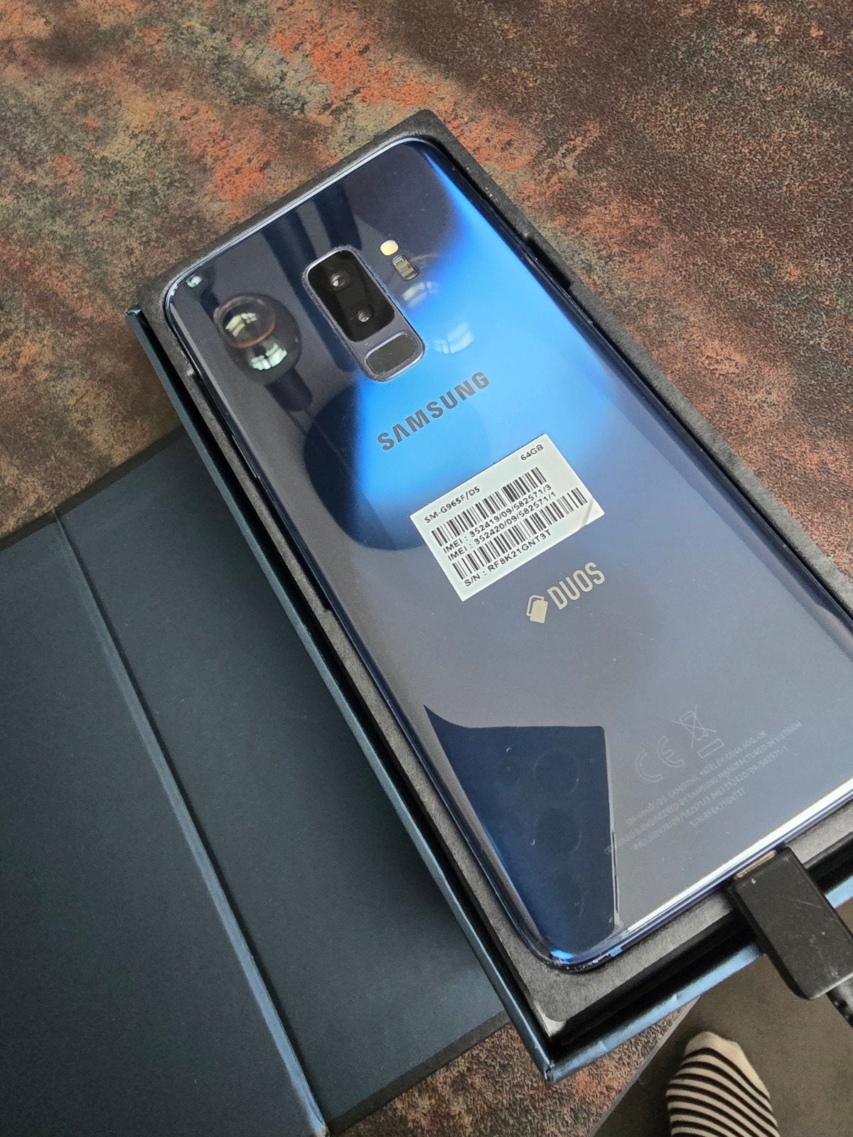 Samsung Galaxy S9+ 64GB, Telecommunicatie, Mobiele telefoons | Samsung, Blauw, Touchscreen, Ophalen of Verzenden, Zo goed als nieuw