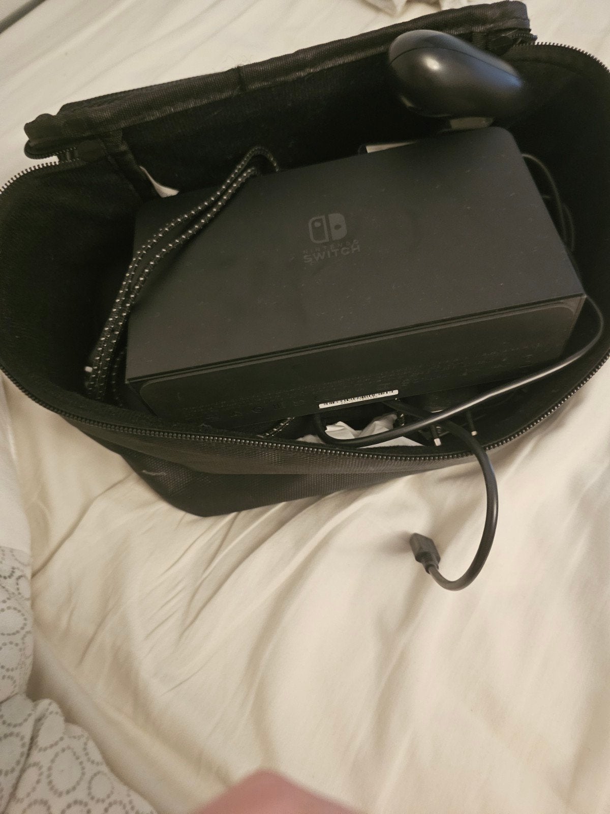 Nintendo Switch oled met accessoires en 5 spellen, Spelcomputers en Games, Spelcomputers | Nintendo Switch, Ophalen of Verzenden