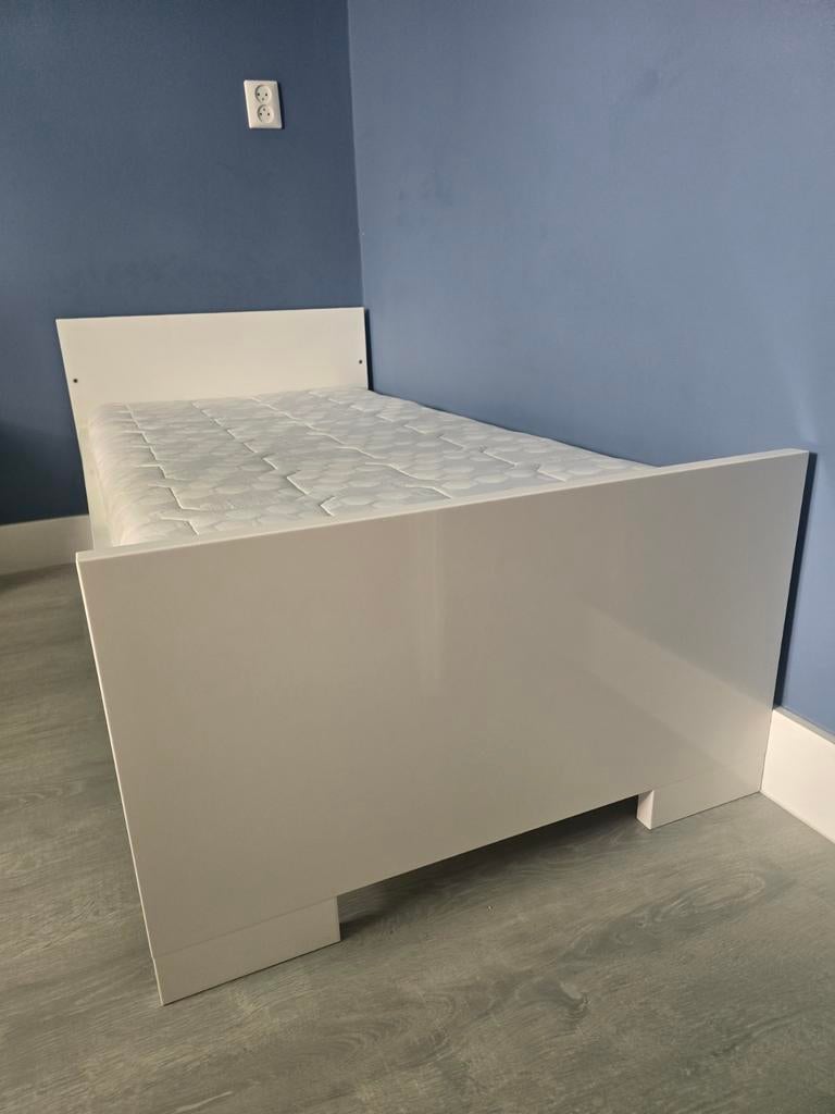 Meegroei ledikant, Ophalen, Overige materialen, 90 cm, Eenpersoons