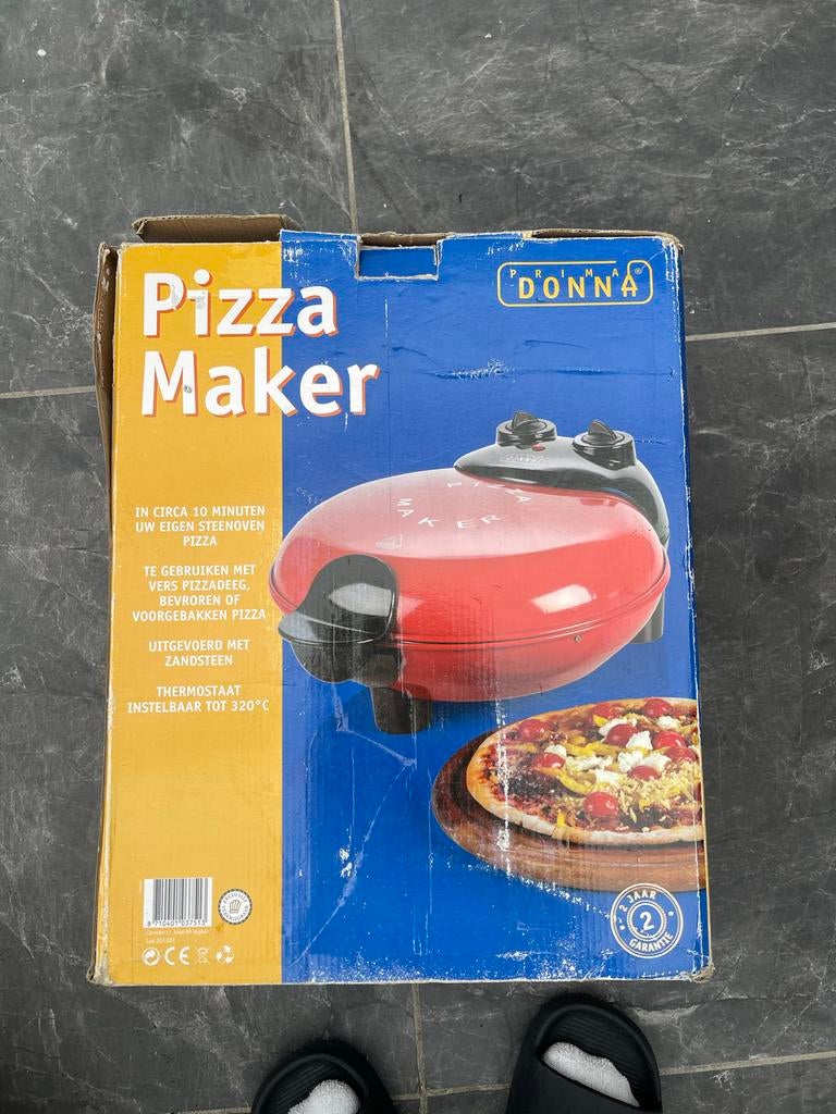 Prima Donna Pizzamaker, Witgoed en Apparatuur, Minder dan 45 cm, Oven, Ophalen of Verzenden, Zo goed als nieuw