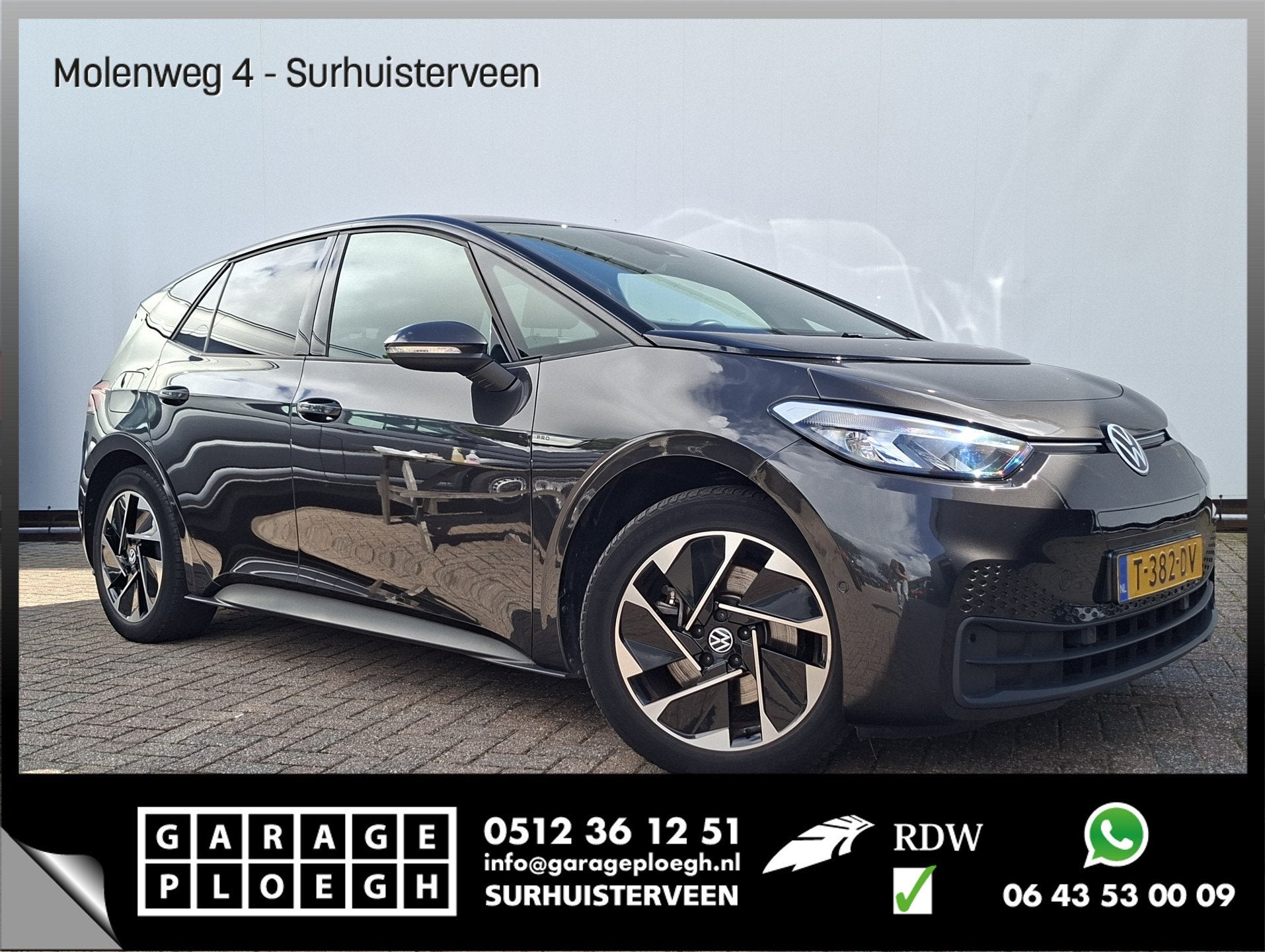 Volkswagen ID.3 Pro Edition 58 kWh Soh 94% Warmtepomp Stoelv, Auto's, Volkswagen, Automaat, Achterwielaandrijving, Gebruikt, ID.3