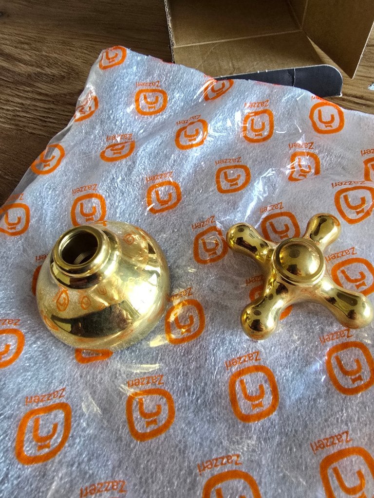 Nieuw in doos: Zazzeri800 Inbouw Wandkraan Afwerkset Messing, Koper, Nieuw, Ophalen of Verzenden, X