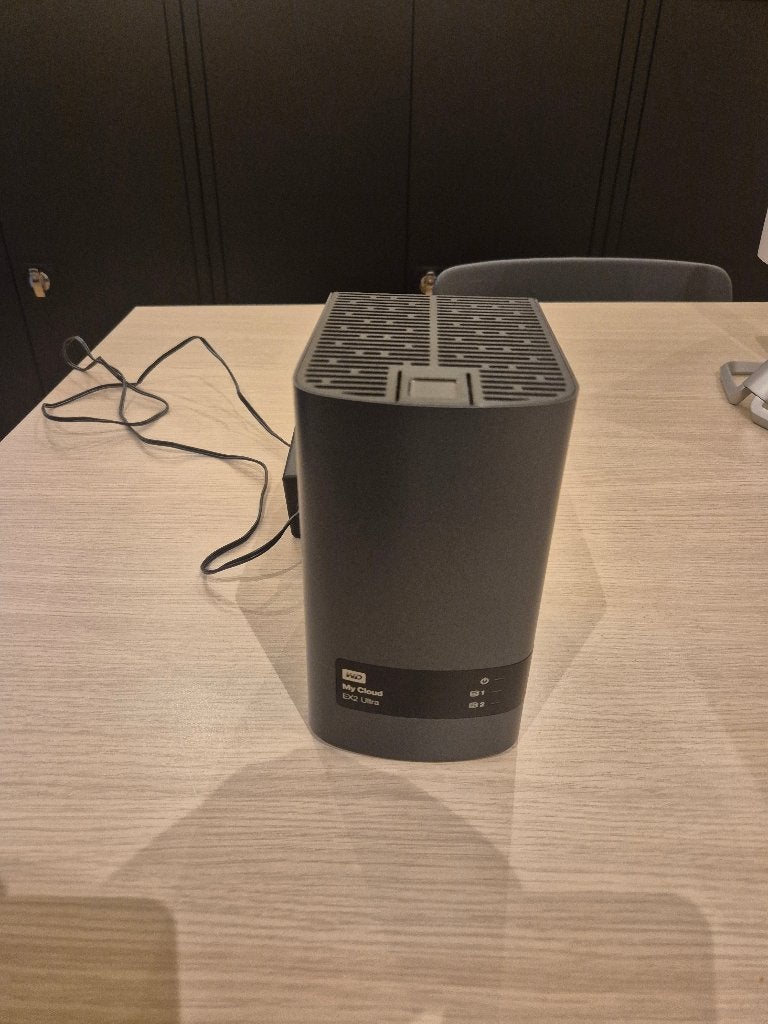 Western Digital My Cloud EX2 Ultra | 2-Bay NAS (Diskless), Computers en Software, Ophalen of Verzenden, Zo goed als nieuw