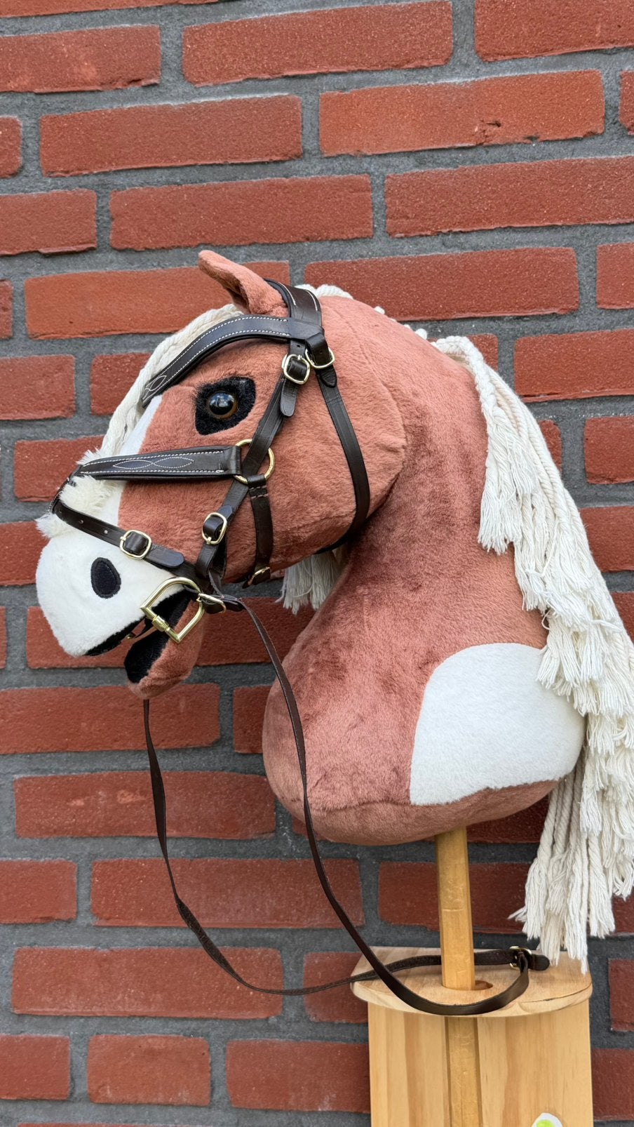 Halster voor stokpaard, Kinderen en Baby's, Ophalen of Verzenden, Zo goed als nieuw, Jongen of Meisje