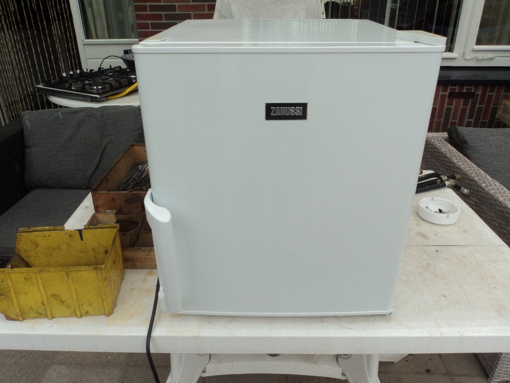 ZANUSSI CAMPING KOELKAST, Witgoed en Apparatuur, Ophalen, Gebruikt, Minder dan 85 cm, Met aparte vriezer