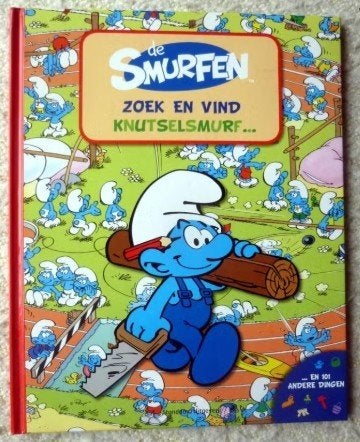 Zoekboek, knutselsmurf - nieuwstaat, Ophalen of Verzenden, Zo goed als nieuw, Fictie algemeen