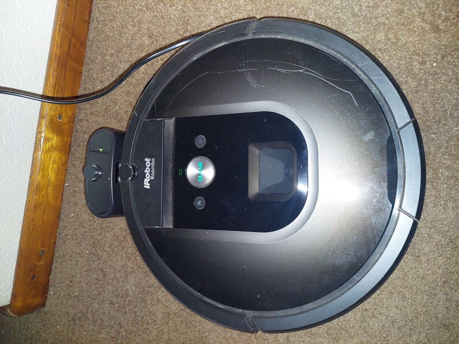 iRobot Roomba 980 Robotstofzuiger met Replenishment Kit, Gebruikt, Bedienbaar via app, IRobot, Ophalen of Verzenden