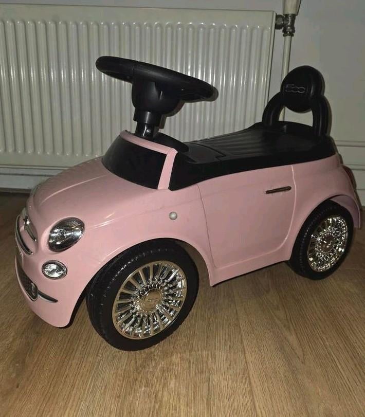 Mooie Fiat 500 loopauto met geluid, zo goed als nieuw, Ophalen