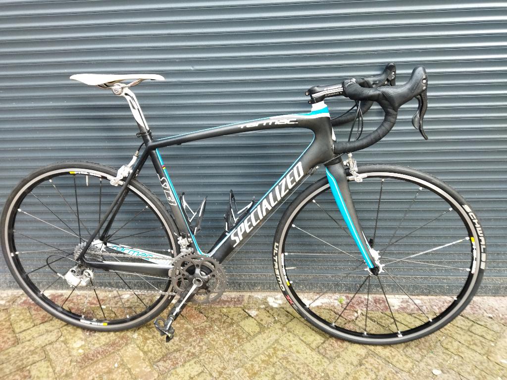 Specialized Tarmac Carbon perfecte staat Dames & Heren M.54, 28 inch, Carbon, Velgrem, Zo goed als nieuw