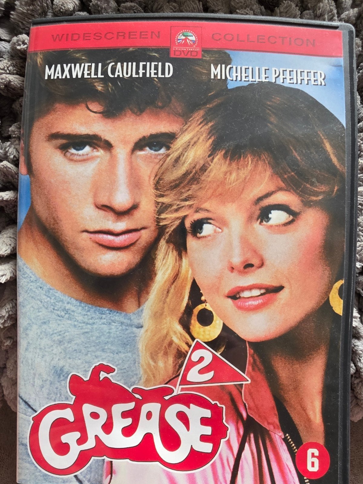 Grease 2 DVD - Maxwell Caulfield, Michelle Pfeiffer, Nederlands, Vanaf 12 jaar, Gebruikt, Engels