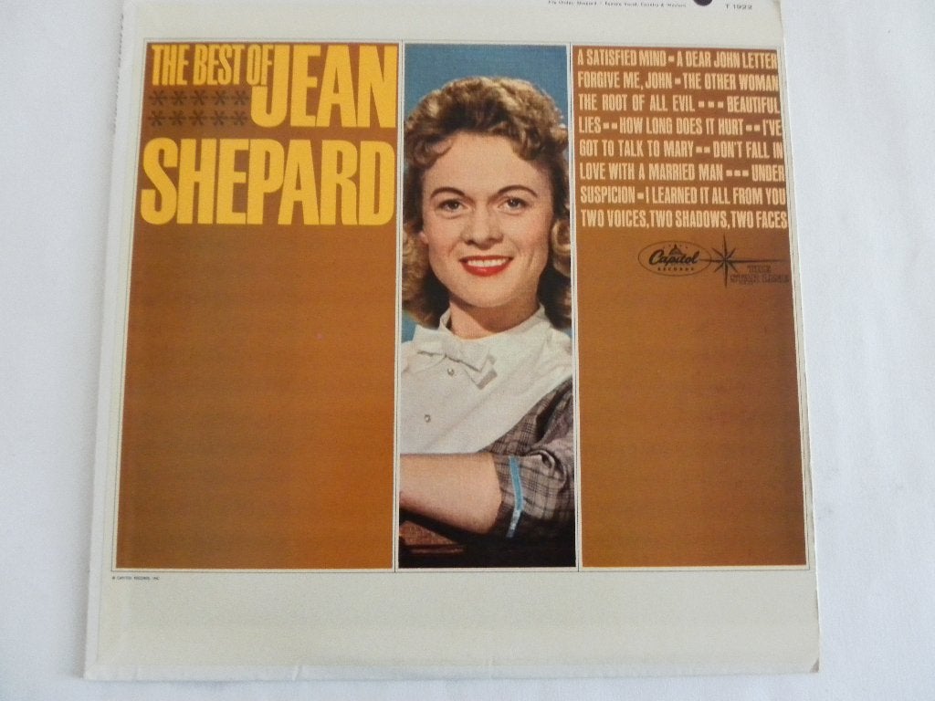 LP Jean Shepard - The Best Of Jean Shepard, LP, Gebruikt, Ophalen of Verzenden, 12 inch