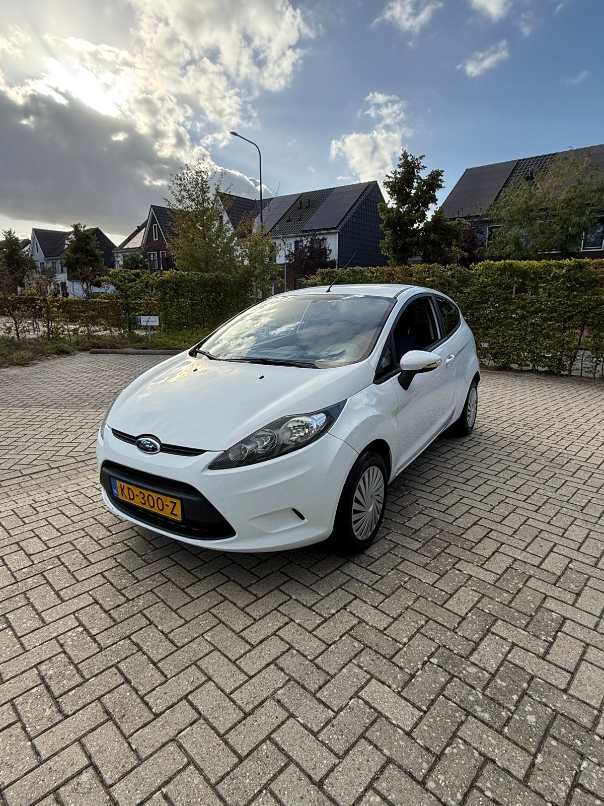 Ford Fiësta 1.25 60KW 3DR 2009 Wit | APK, nieuwe Distributie, Voorwielaandrijving, 600 kg, 4 cilinders, Wit
