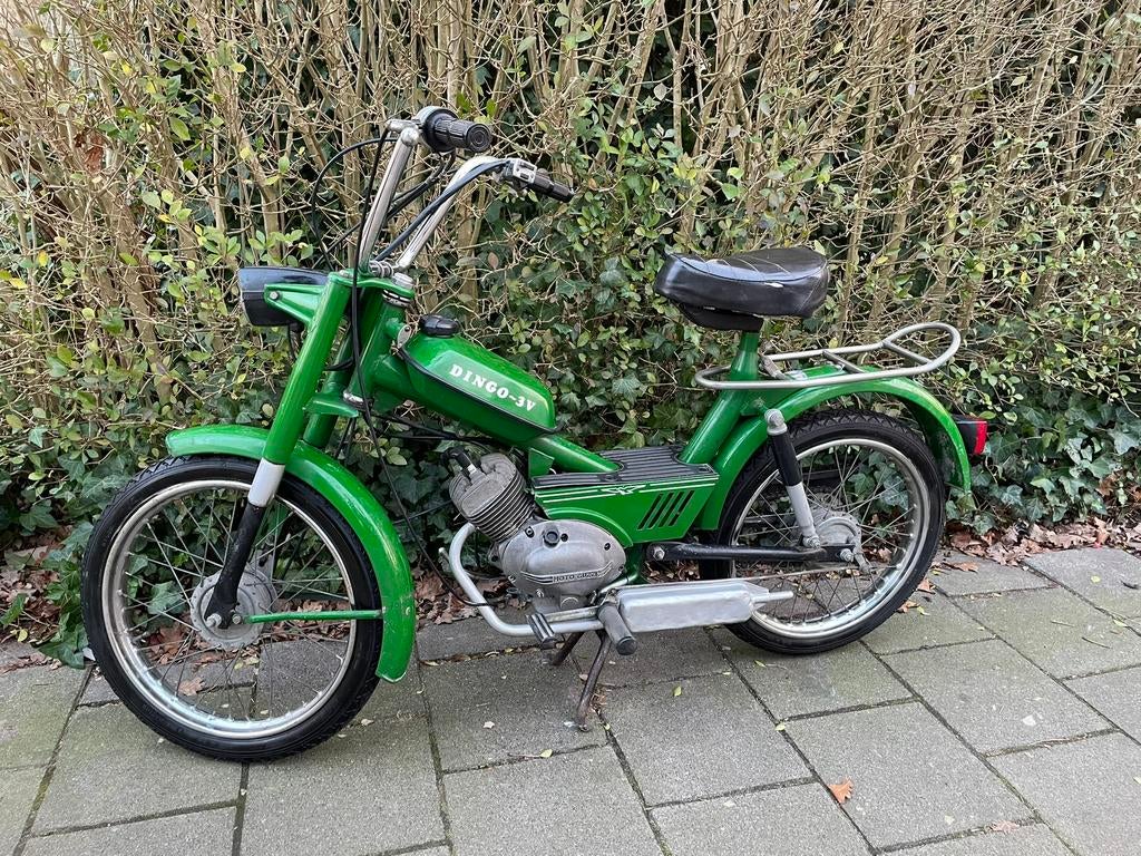 Moto guzzi dingo 3V, Fietsen en Brommers, Brommers | Oldtimers, Maximaal 45 km/u, 49 cc, 3 versnellingen, Ophalen