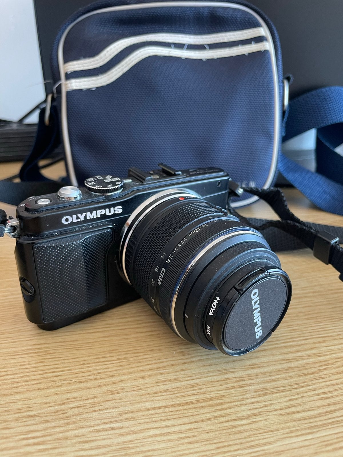 Olympus PEN Lite E-PL5 camera + 2 lenzen, Gebruikt, Kantelbaar/draaibaar scherm, Ophalen of Verzenden, Olympus