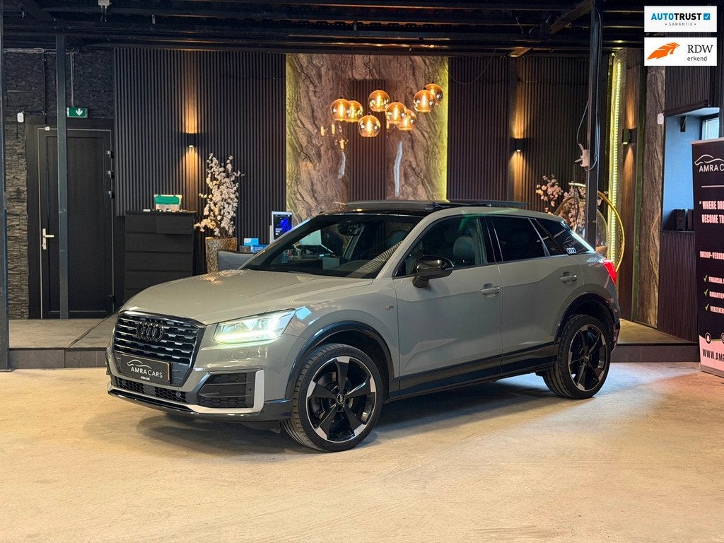 Audi Q2 1.4 TFSI Edition 1|3X S-Line|PANO|FULL OPTIONS, Auto's, Audi, Gebruikt, 4 cilinders, 150 pk, Leder en Stof