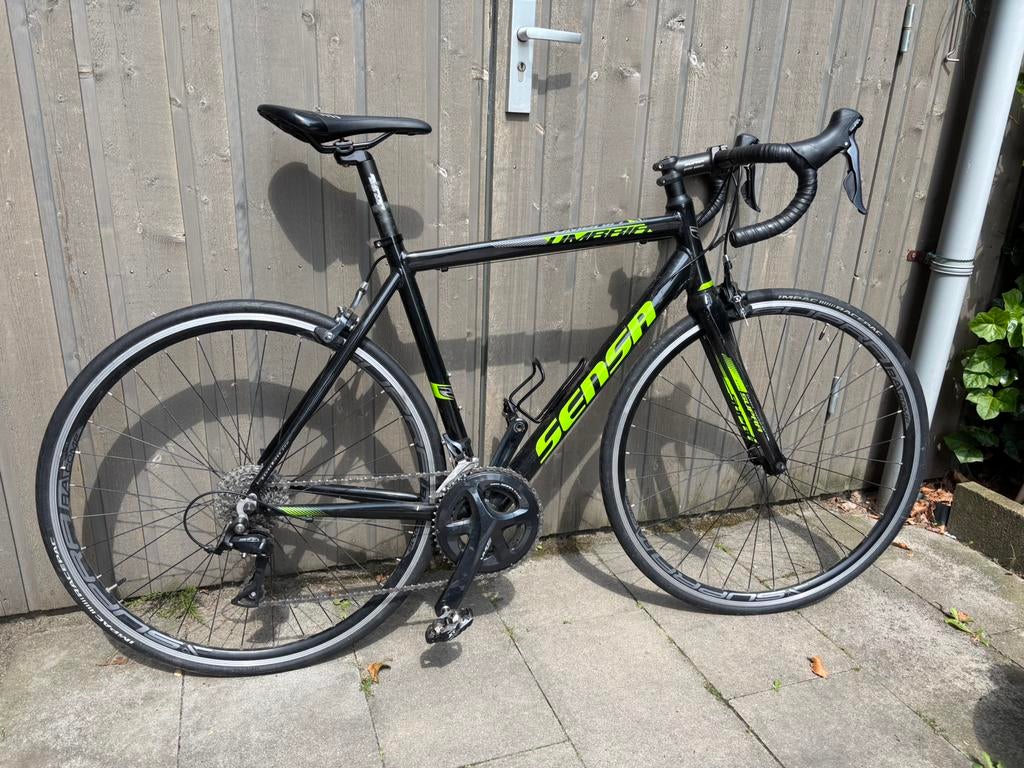 Sensa Umbria Sora 2019 racefiets - Heren - 53 cm, Fietsen en Brommers, Fietsen | Racefietsen, 28 inch, Gebruikt, Aluminium, 15 tot 20 versnellingen