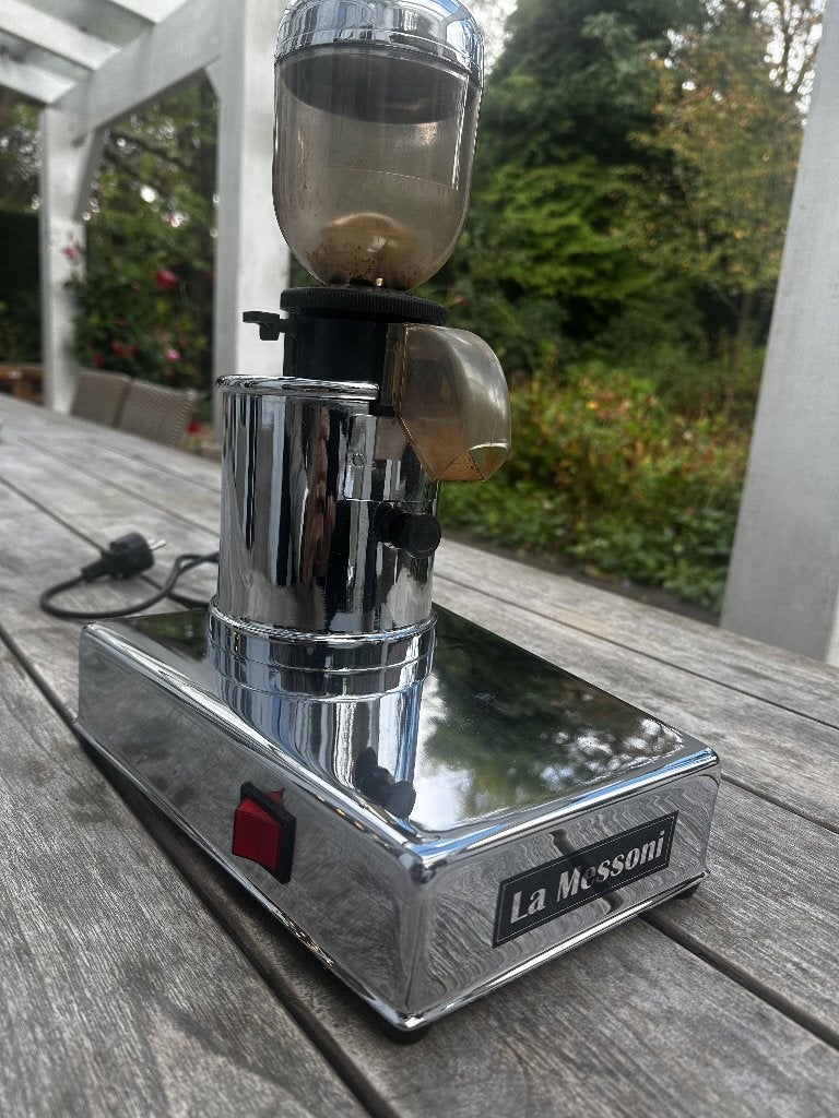 La Messoni (Quick Mill) elektrische koffiemolen, Ophalen of Verzenden, Gebruikt, Overige modellen, Koffiebonen