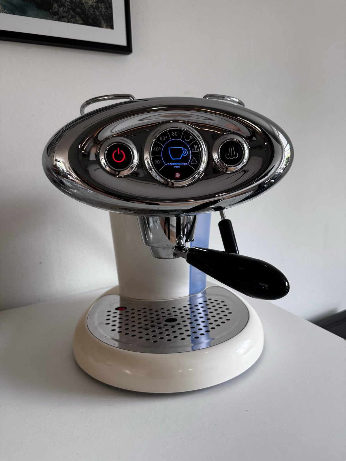 Illy FrancisFrancis X7.1 Iperespresso espressomachine, Ophalen of Verzenden, Gebruikt, Espresso apparaat, Koffiepads en cups
