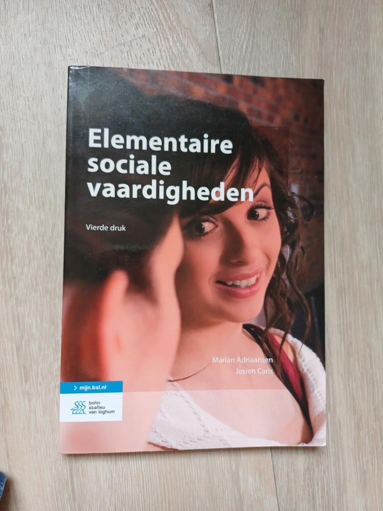 Marian Adriaansen - Elementaire sociale vaardigheden, Sociale wetenschap, Zo goed als nieuw, Marian Adriaansen; Josien Caris, Ophalen of Verzenden
