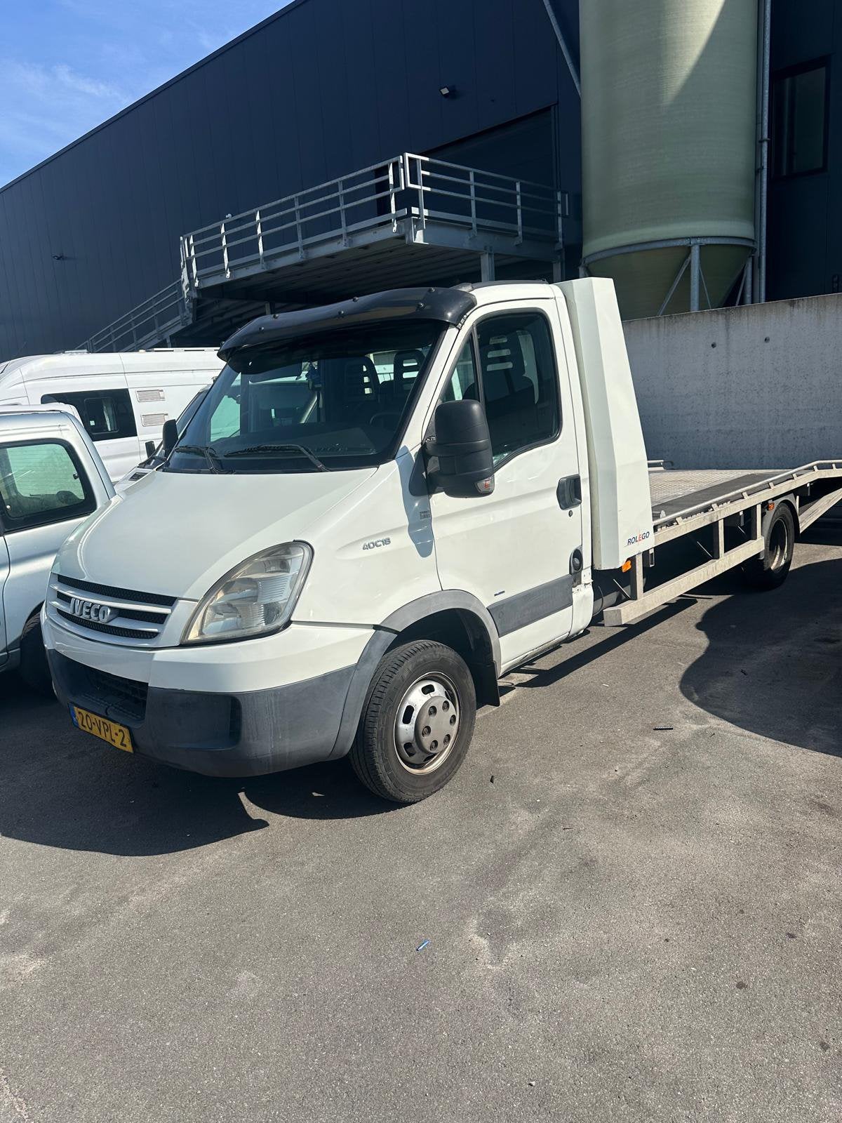 Iveco Daily 40C18 Euro4 2008, 4 cilinders, Iveco, Wit, Origineel Nederlands