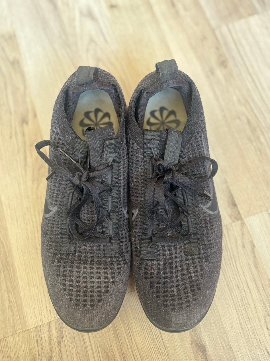 Nike Air Vapormax Flyknit 3 black size 38, Zwart, Ophalen of Verzenden, Sneakers of Gympen, Gedragen