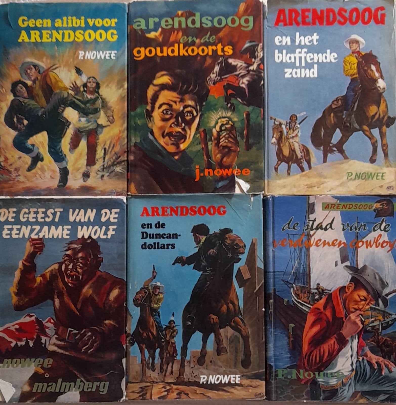 Arendsoog boeken - Set van 6 avonturenromans, Ophalen of Verzenden, Gelezen