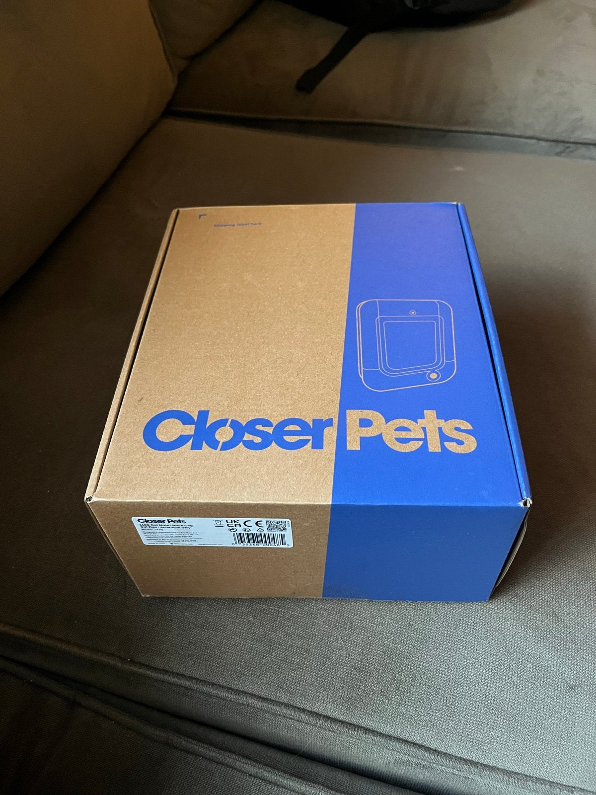 Closer Pets Microchip Kattenluik Grijs 360G, Ophalen, Nieuw