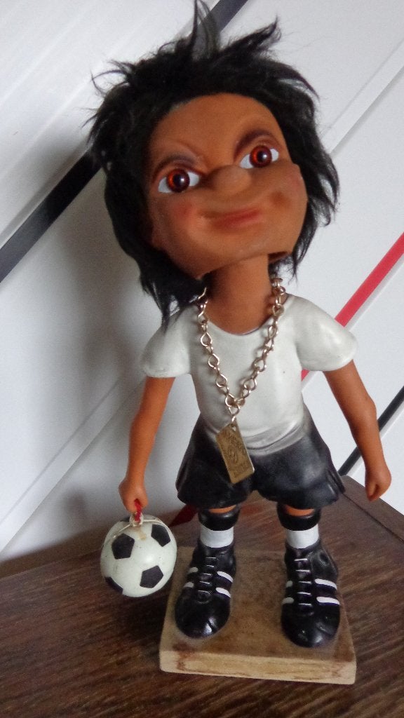 Heico Voetballer West Germany Bobble head jaren 60, Antiek en Kunst, Antiek | Speelgoed, Ophalen