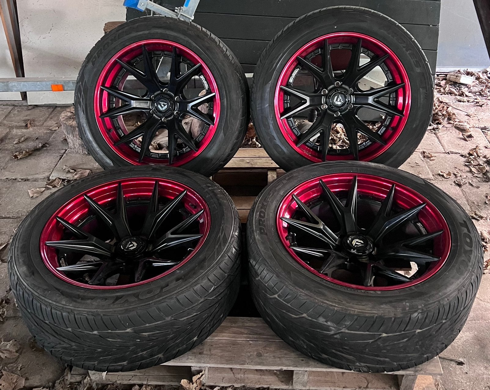 Nieuwe Fuel set! 22x10J - ET-18 - 6x139.7 - Dodge Ram, Ophalen, Nieuw, Ford USA