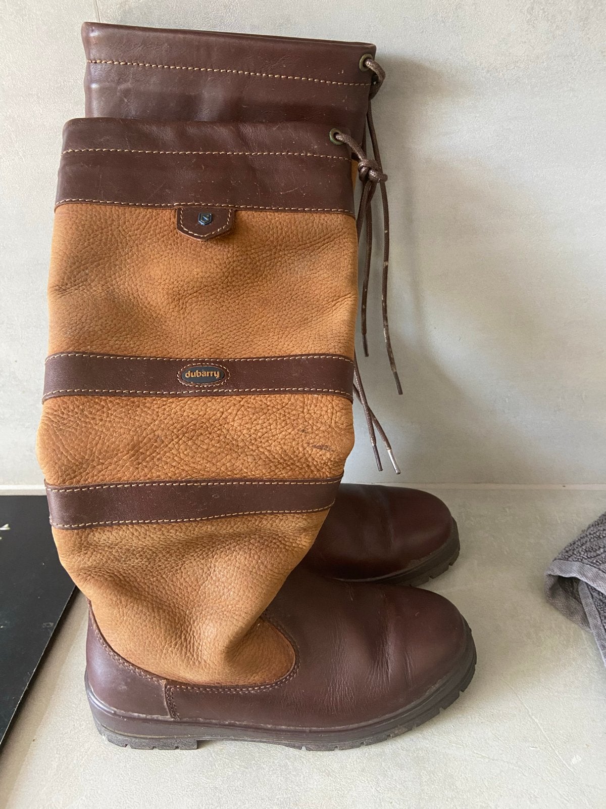 Dubarry Gore-Tex Laarzen - Bruin/Beige, Kleding | Dames, Schoenen, Gedragen, Hoge laarzen, Bruin, Ophalen