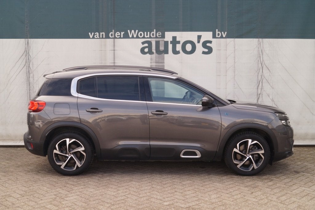 Citroën C5 Aircross 1.6 225pk PHEV Business Lounge -LEER-EC, Auto's, Dealer onderhouden, Gebruikt, Euro 6, 4 cilinders