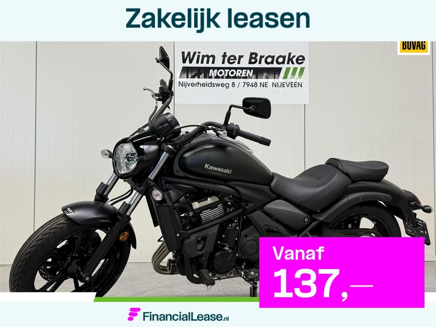 Kawasaki Vulcan S ABS - 2026, Bedrijf, Meer dan 35 kW, 649 cc, Chopper