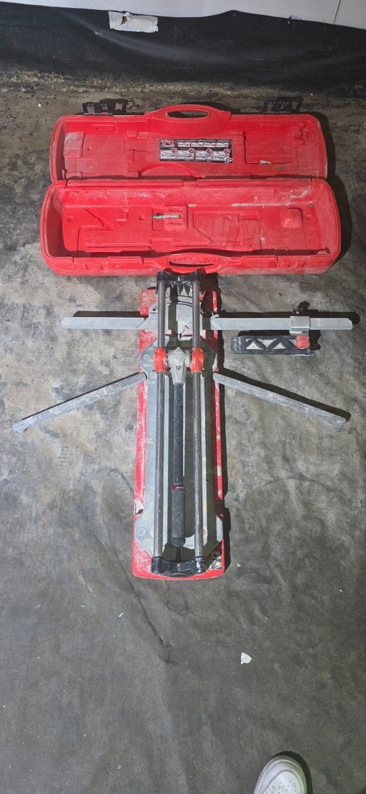 Rubi TR-600 Magnet Tegelsnijder, Doe-het-zelf en Verbouw, Gereedschap | Handgereedschap, Ophalen of Verzenden, Gebruikt, Snijgereedschap