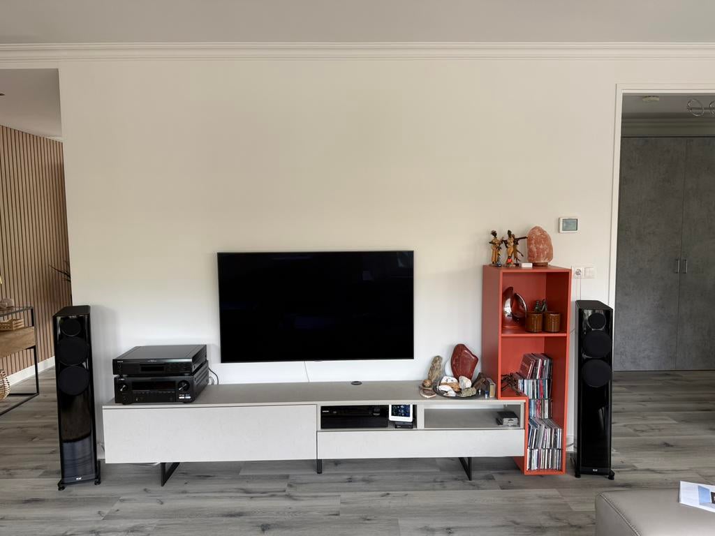 Tv meubel en wandmeubel van San Giacomo, 100 tot 150 cm, Ophalen of Verzenden, Zo goed als nieuw, 200 cm of meer