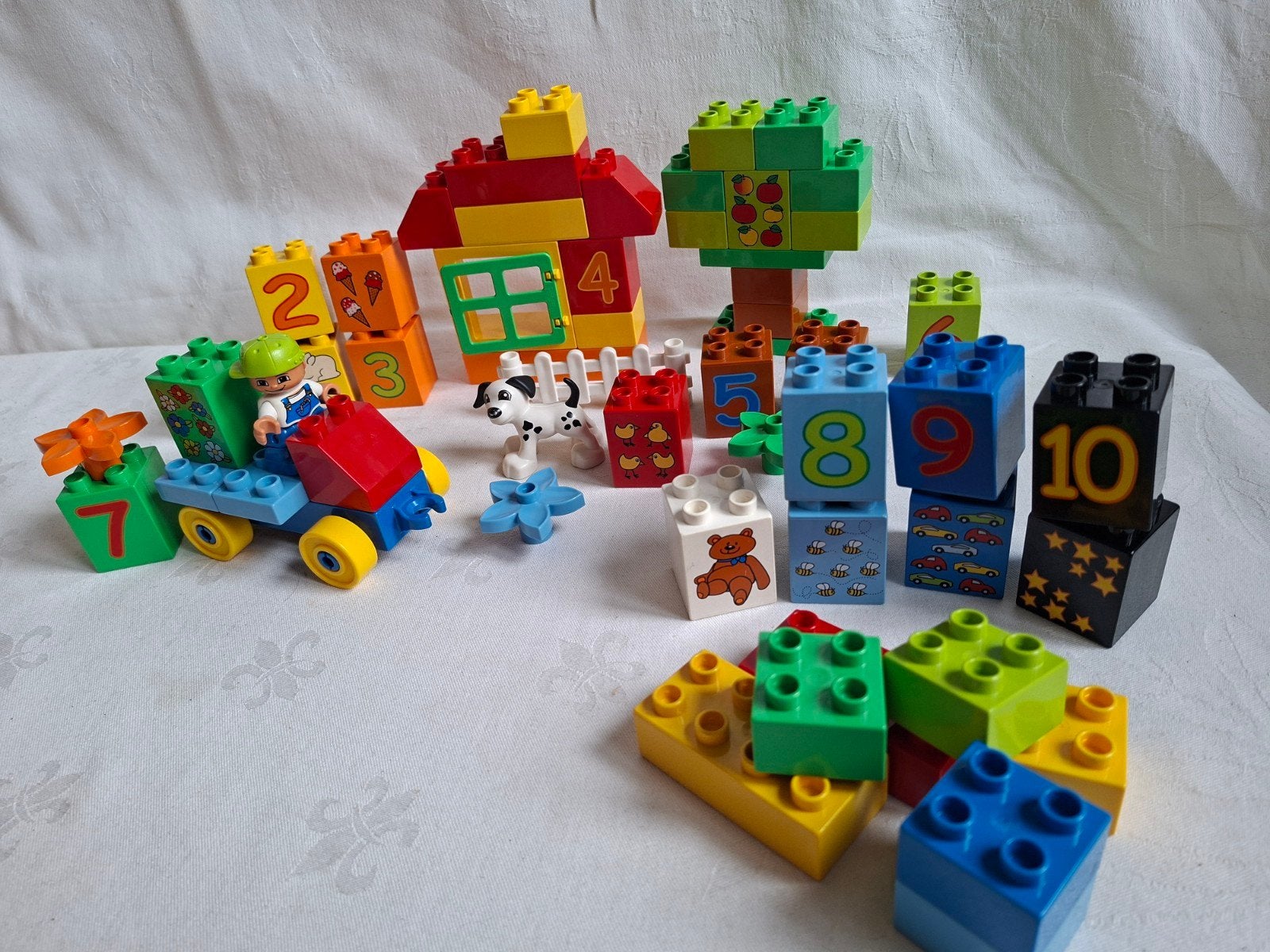 Duplo Spelen met Getallen  , uitgebreide Bouwset 5497, Ophalen of Verzenden, Zo goed als nieuw, Duplo, Complete set