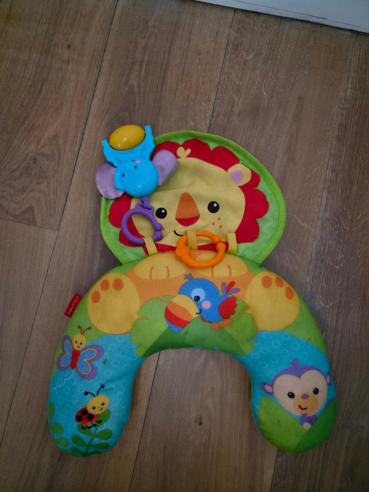 Fisher-Price Speelkleed/Babygym met Rammelaars, Ophalen, Zo goed als nieuw, Speelkleed