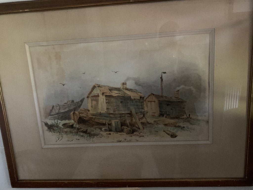 waterverf schilderij, Antiek en Kunst, Ophalen, Aquarel, Stilleven, Handgeschilderd