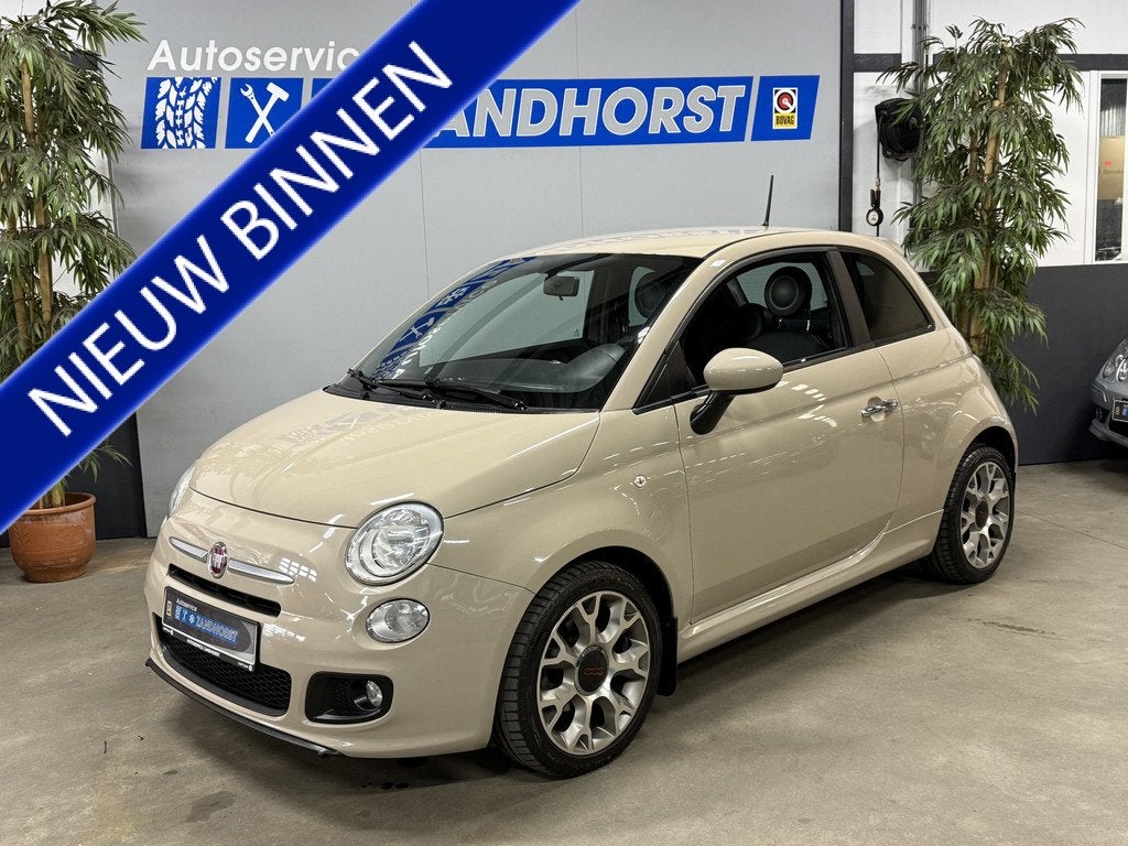 Fiat 500 0.9 TwinAir Turbo 500S // Ecc // Sideskirts // Spor, Auto's, Fiat, Voorwielaandrijving, Stof, Gebruikt, 905 kg
