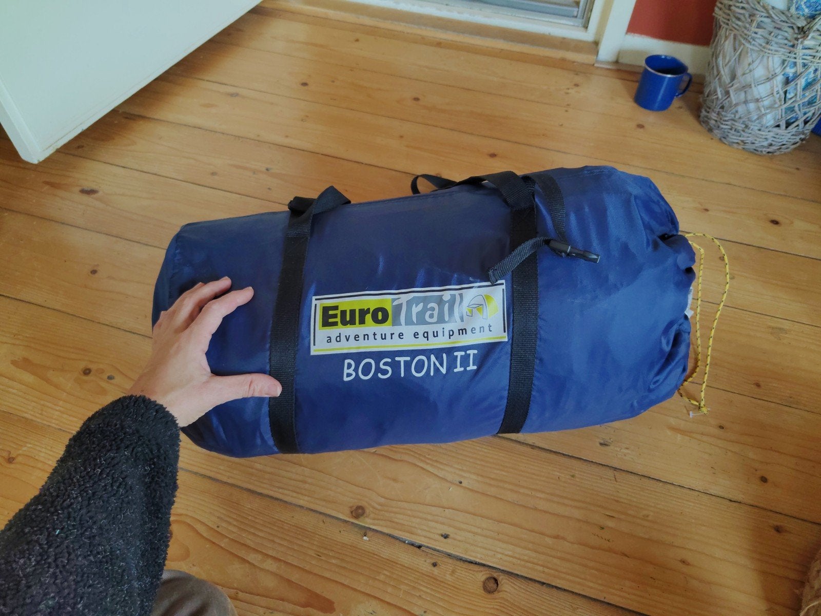 Eurotrail Boston II Tent - Compacte 2-persoons koepeltent, Ophalen, Gebruikt, Tot en met 2