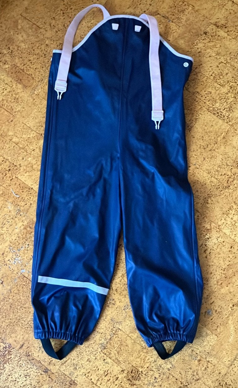 Regenbroek Donkerblauw H&M mt 122/128 6/8 jaar, Ophalen of Verzenden, Zo goed als nieuw, Regenbroek, Kinderen