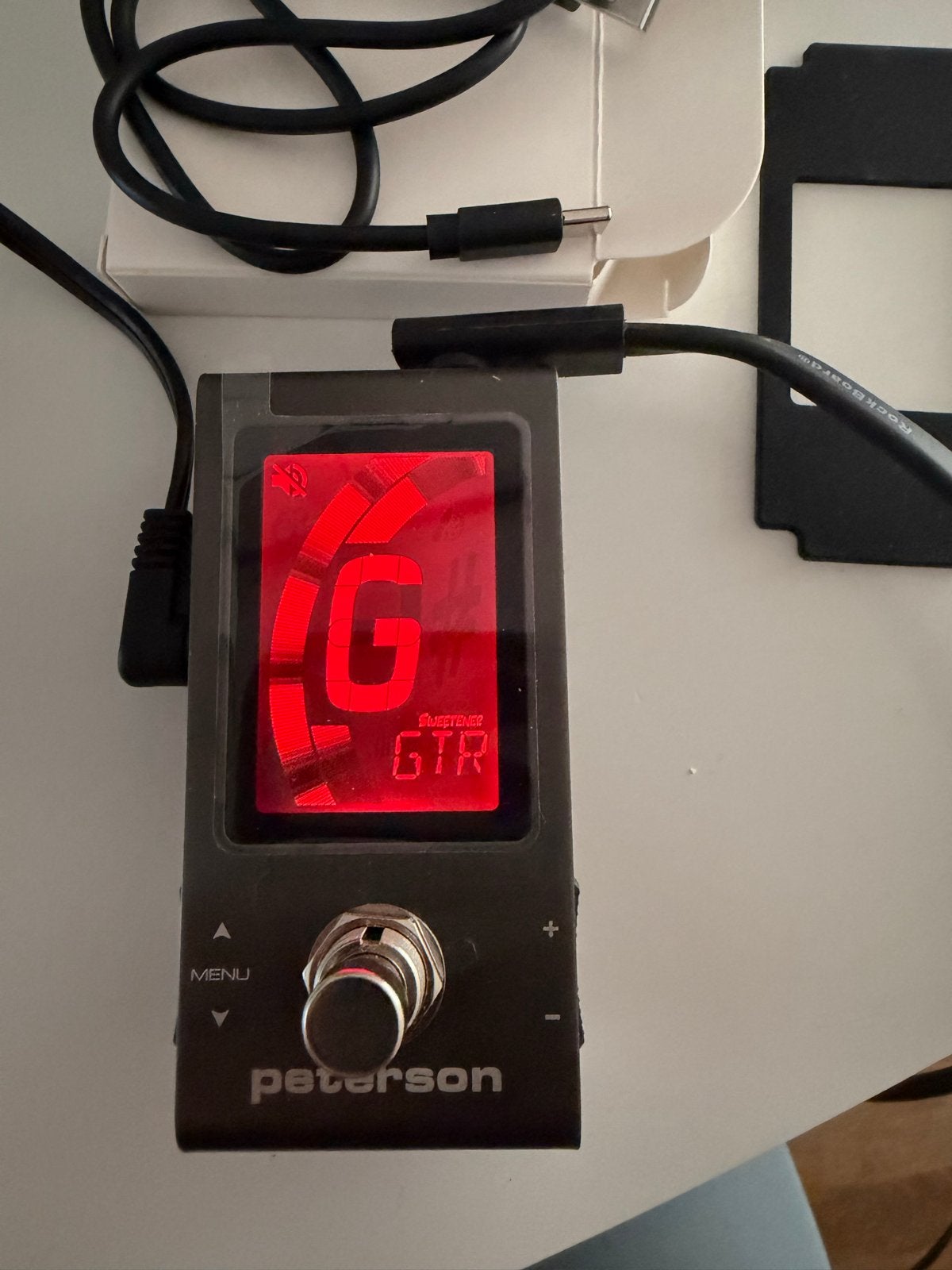 Peterson StroboStomp Mini Strobe Pedal Tuner, Ophalen of Verzenden, Zo goed als nieuw