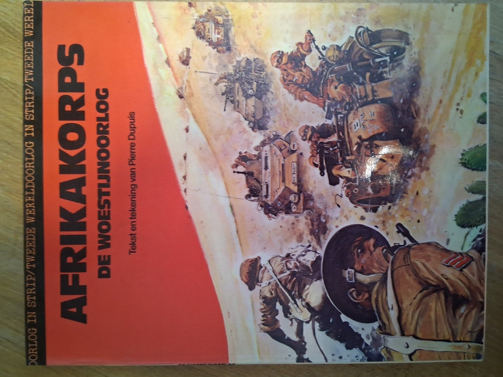 Afrikakorps & Moskou - Oorlog in Strip (2 boeken), Ophalen of Verzenden, Tweede Wereldoorlog, Gelezen, Pierre Dupuis