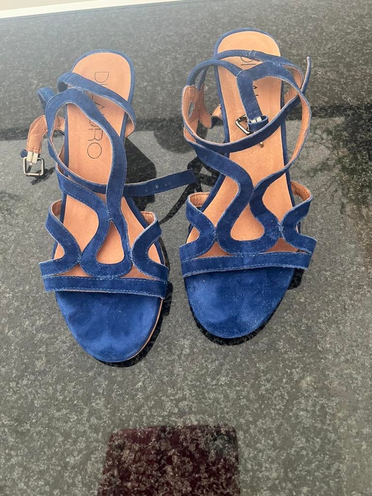 Schoenen Di Lauro kobaltblauw maat 39, Kleding | Dames, Schoenen, Ophalen, Blauw, Sandalen of Muiltjes, Zo goed als nieuw