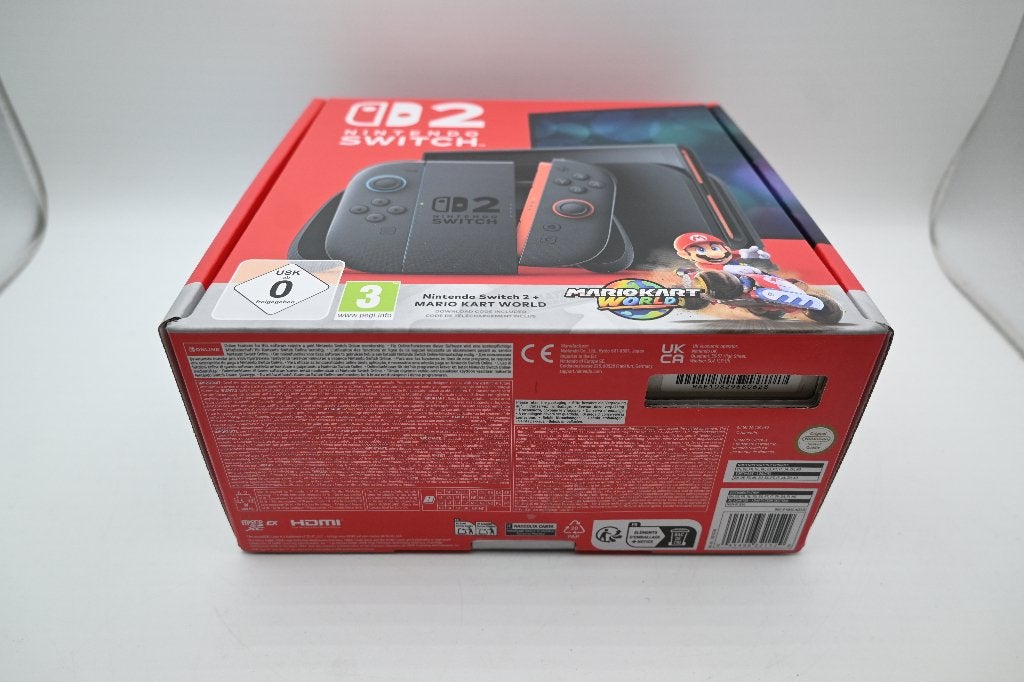 Nintendo Switch 2 + Mario Kart World - Geseald in doos, Nintendo, Nintendo, Nintendo, 1 speler