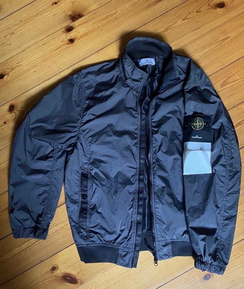 Stone Island Crinkle jas, Ophalen of Verzenden, Nieuw, Overige maten, Zwart