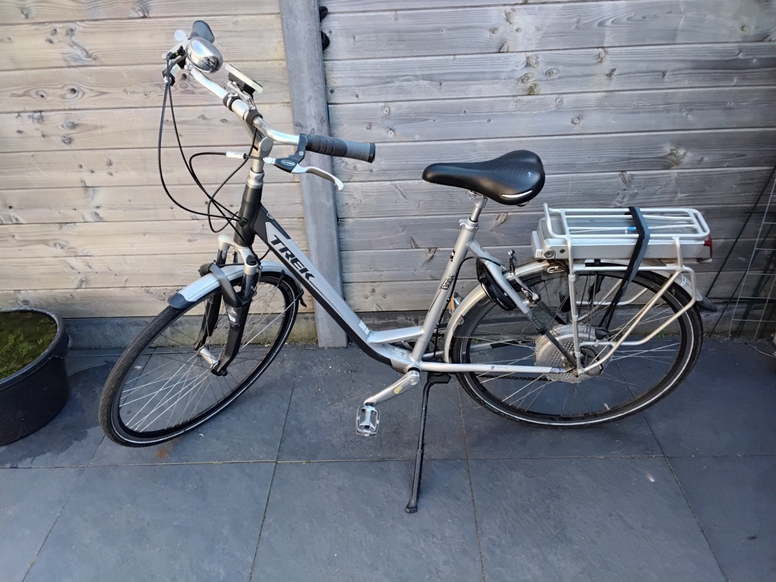 Trek Ride+ elektrische fiets - 55cm frame, Ophalen, Gebruikt, 30 tot 50 km per accu, Overige merken