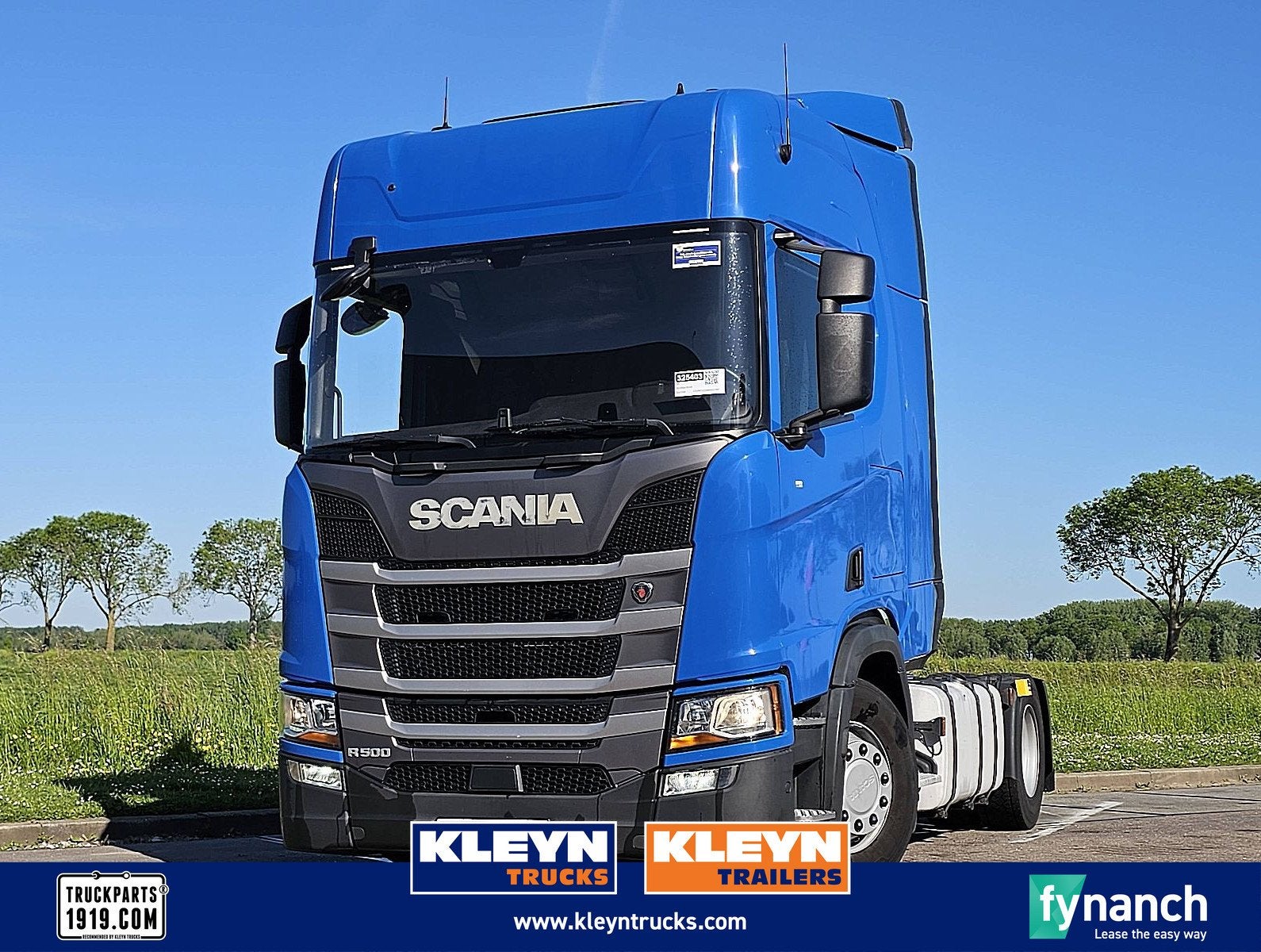 SCANIA R500, Auto's, Vrachtwagens, Automaat, Euro 6, Scania, Blauw